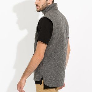 Quilted Wool Vest - Brand New